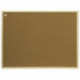 Доска пробковая 100x200 см, коричневая рамка из МДФ, OFFICE, "2х3" (Польша), TC1020