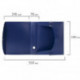 Короб архивный BRAUBERG "Energy", пластик, 70мм  (на 600 л.), разборный, синий, 231539