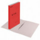 Скоросшиватель картонный BRAUBERG 360 г/м2 красный до 200 листов