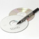 Маркер для CD и DVD BRAUBERG черный (толщина линии 0.5 мм)