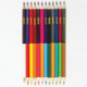 Карандаши двухцветные ПИФАГОР 12 штук 24 цвета заточенные картонная упаковка 180244