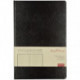 Ежедневник недатированный Bruno Visconti Megapolis искусственная кожа А5 160 листов черный (145x215 мм)