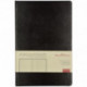 Ежедневник недатированный Bruno Visconti Megapolis искусственная кожа А5 160 листов черный (145x215 мм)