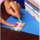 Закладки клейкие Post-it пластиковые 5 цветов по 20 листов ширина 12 мм