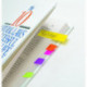 Закладки клейкие Post-it бумажные 10 цветов по 50 листов 12.7х44.5 мм