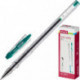 Ручка гелевая Attache City зеленая толщина линии 0,5 мм