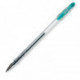 Ручка гелевая Attache City зеленая толщина линии 0,5 мм