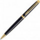 Ручка шариковая Waterman Hemisphere синяя черный с позолотой корпус