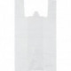 Пакет-майка ПНД белый 9 мкм (16+12х30 см, 100 штук в упаковке)