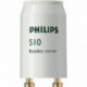Стартер для люминесцентных ламп Philips S10 4-65 Вт 220-240 В 25 штук в упаковке одноламповая схема подключения