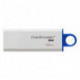 Флеш-память Kingston DataTraveler G4 16Gb USB 3.0 белая