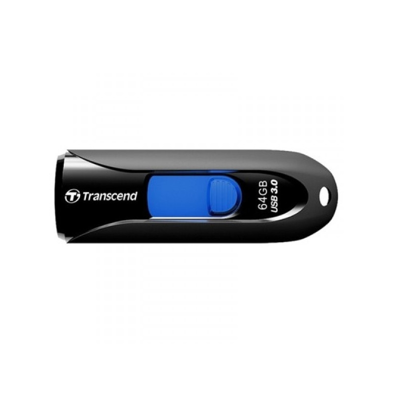 Флеш-память Transcend JetFlash 790 64Gb USB 3.0 черно-синяя