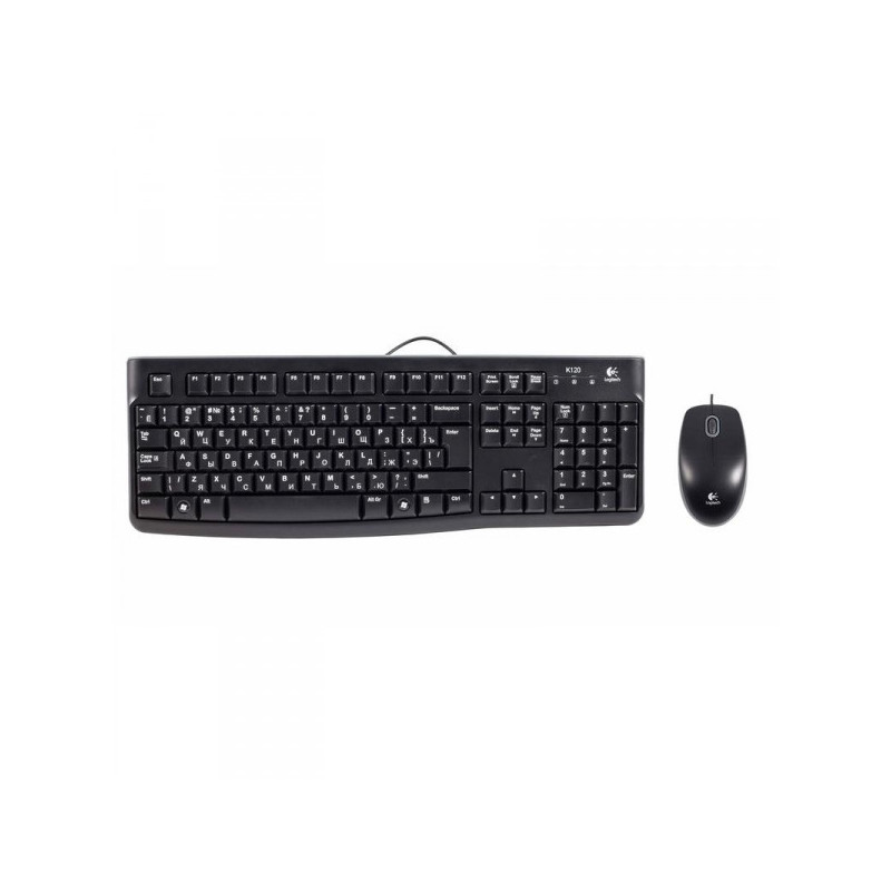 Комплект клавиатура и мышь Logitech Classic Desktop MK120