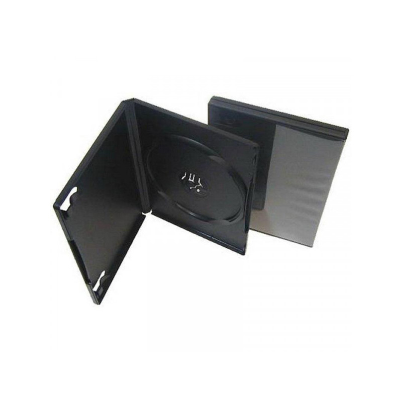 Бокс для CD/DVD дисков VS DVD-box 5 штук 14 мм черный