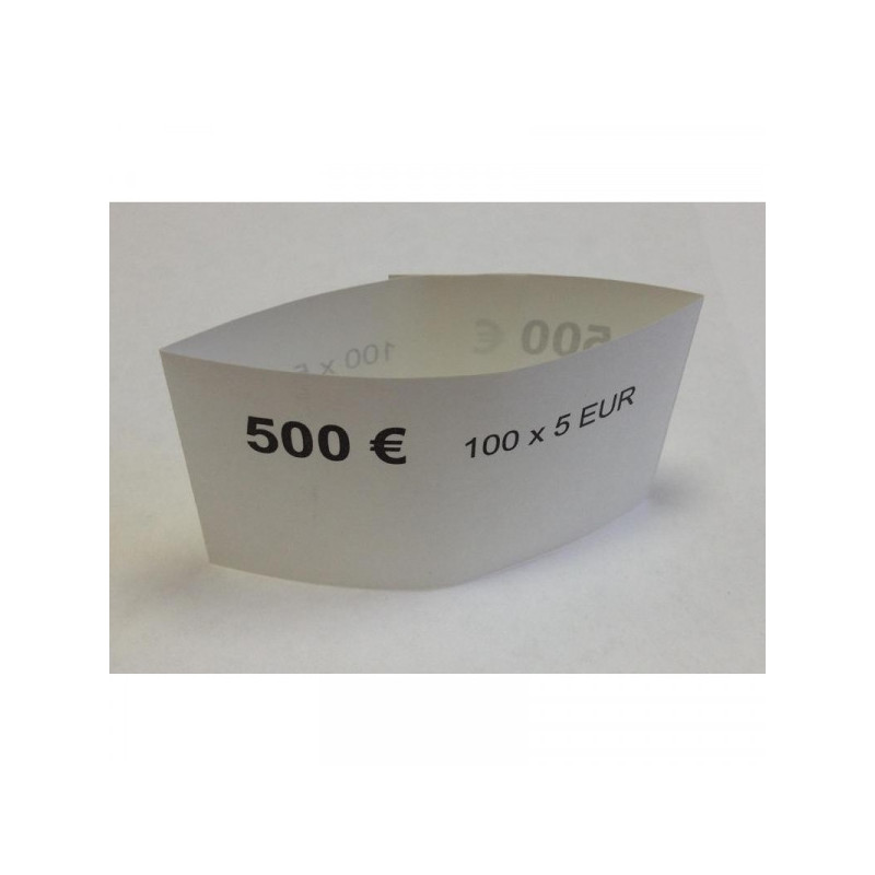 Кольцо бандерольное номинал 5 евро 500 штук в упаковке