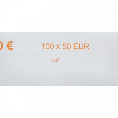 Кольцо бандерольное номинал 50 евро 500 штук в упаковке