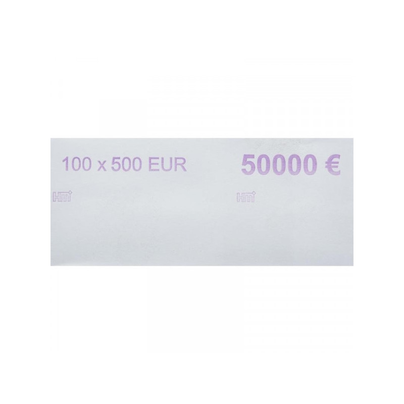 Кольцо бандерольное номинал 500 евро 500 штук в упаковке