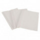 Обложки для переплета картонные белые картонные/пластиковые 10 мм 100 штук/упаковка