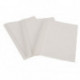 Обложки для переплета картонные белые картонные/пластиковые 10 мм 100 штук/упаковка