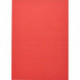 Обложки для переплета пластиковые красные прозрачные А4 200 мкм 100 штук в упаковке
