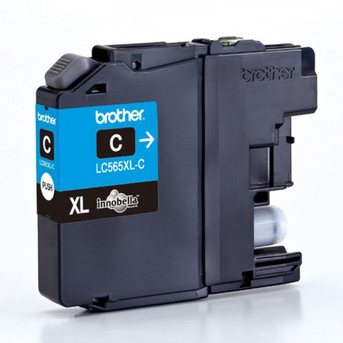 Картридж струйный Brother LC565XLC голубой оригинальный
