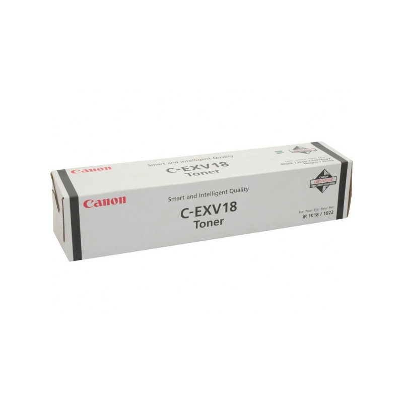 Тонер-картридж лазерный Canon C-EXV18 0386B002 черный оригинальный