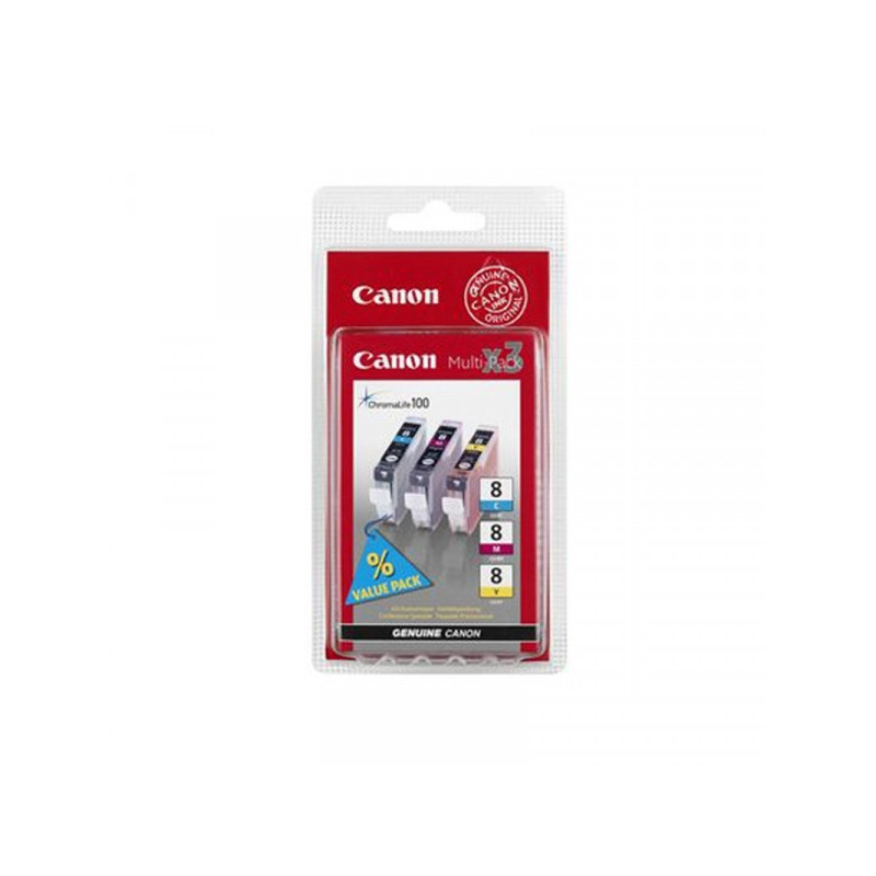 Картридж струйный Canon CLI-8CMY 0621B029 3 цвета оригинальный