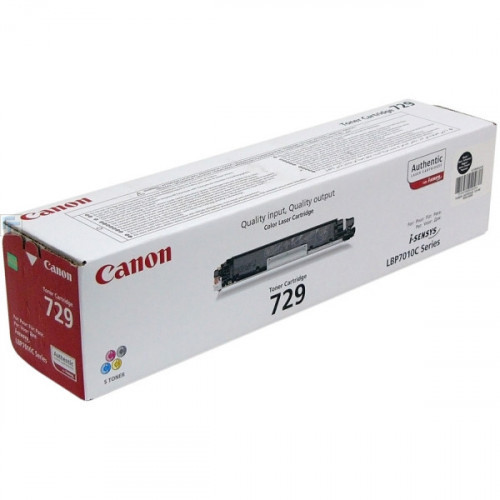 Тонер-картридж лазерный Canon Cartridge 729 4370B002 черный оригинальный