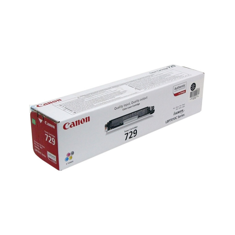 Тонер-картридж лазерный Canon Cartridge 729 4370B002 черный оригинальный