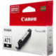 Картридж струйный Canon CLI-471 BK 0400C001 черный оригинальный