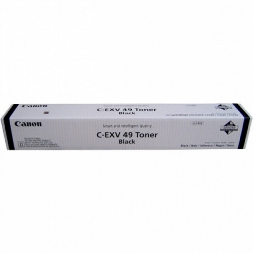 Тонер-картридж лазерный Canon C-EXV49Bk 8524B002 черный оригинальный