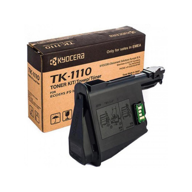 Тонер-картридж Kyocera TK-1110 черный для FS-1040/1020MFP