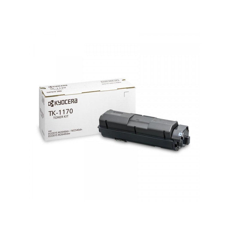 Тонер-картридж лазерный Kyocera TK-1170 черный оригинальный