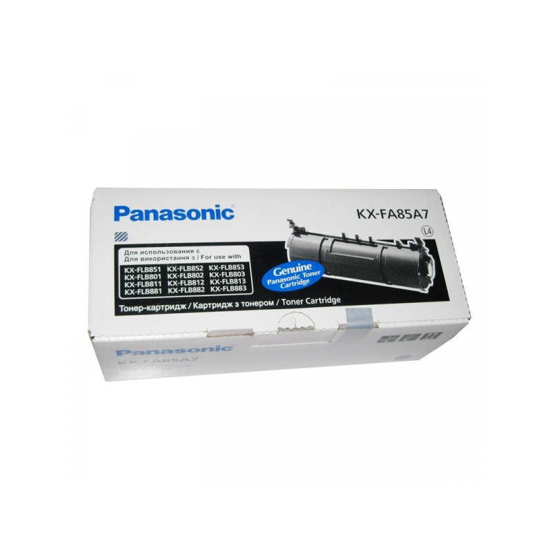 Тонер-картридж Panasonic KX-FA85A7 черный оригинальный