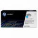 Картридж лазерный HP 651A CE341A голубой оригинальный