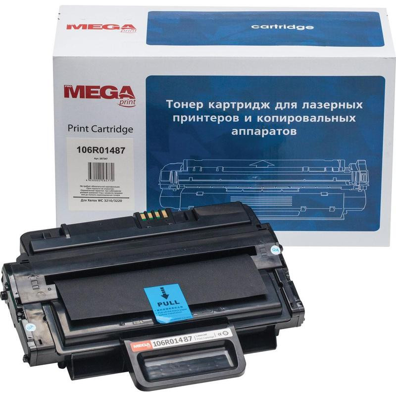 Картридж лазерный MEGA print 106R01487 черный совместимый