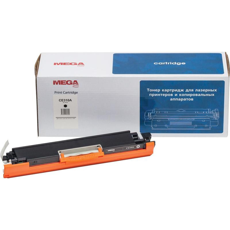 Картридж лазерный MEGA print 126A CE310A черный совместимый