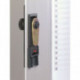 Шкаф для ключей Durable 1966-23 с кодовым замком серый (на 36 ключей, алюминий)