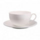 Чашка чайная Wilmax фарфоровая белая 250 мл