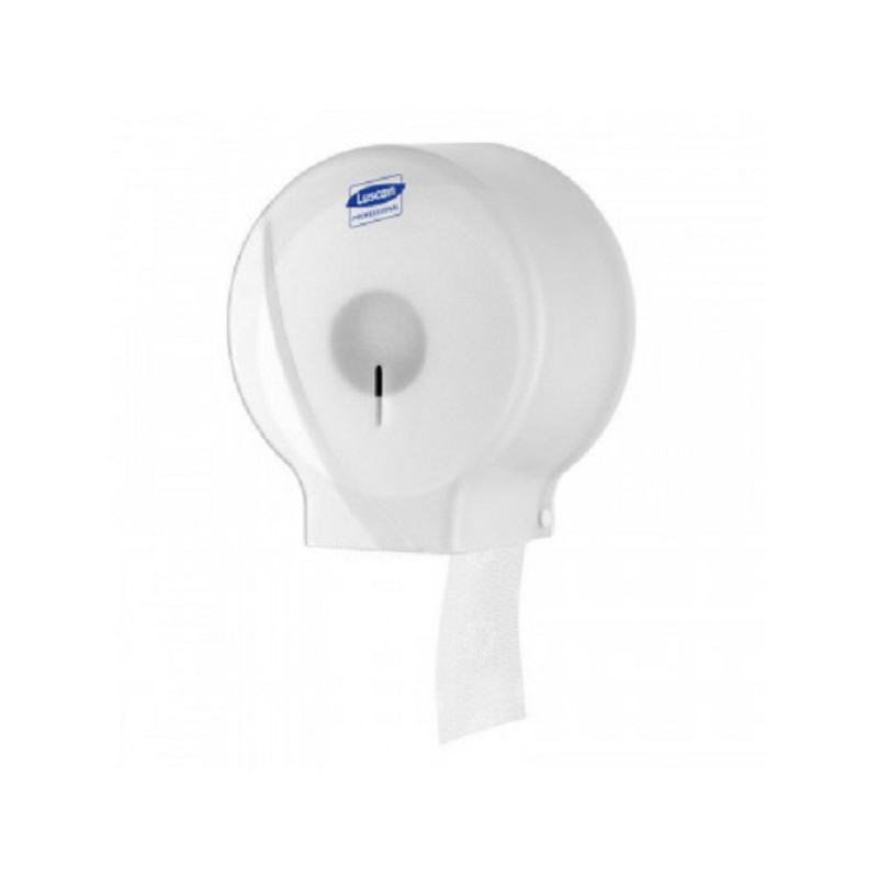 Диспенсер для туалетной бумаги Luscan Professional мини белый-прозR-1310TW