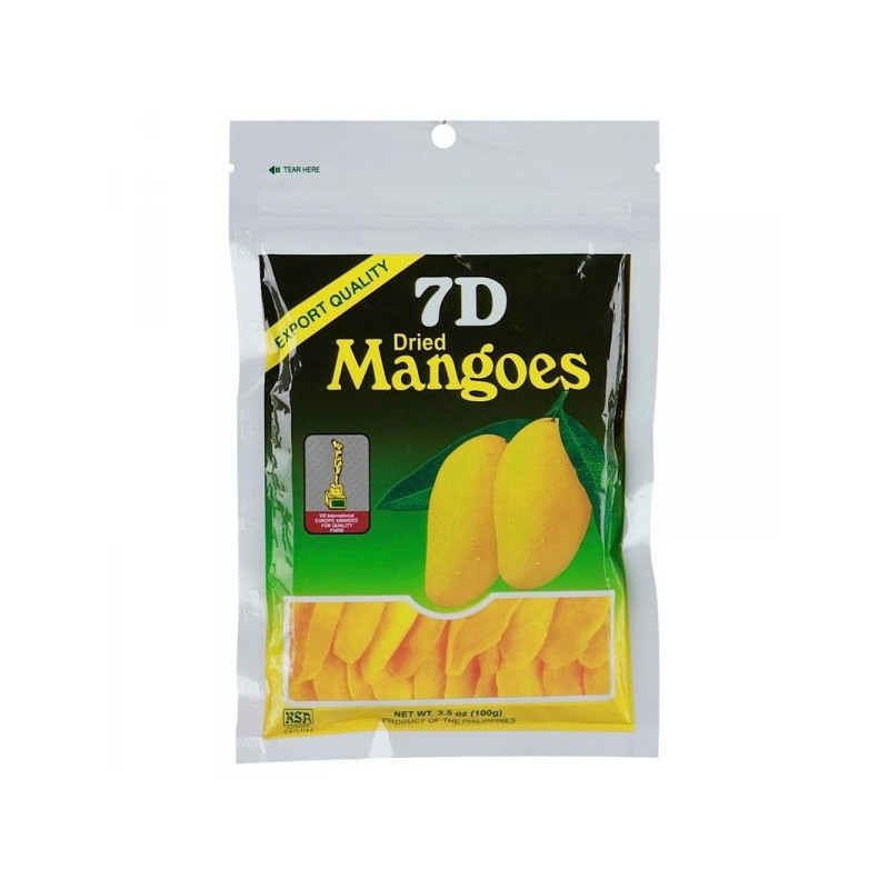 Сухофрукты Сушенные манго 7D 100 грамм