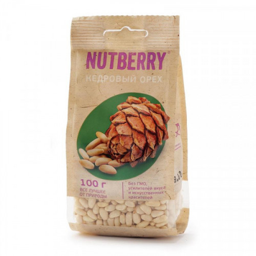 Орехи Nutberry кедровый орех, 100г