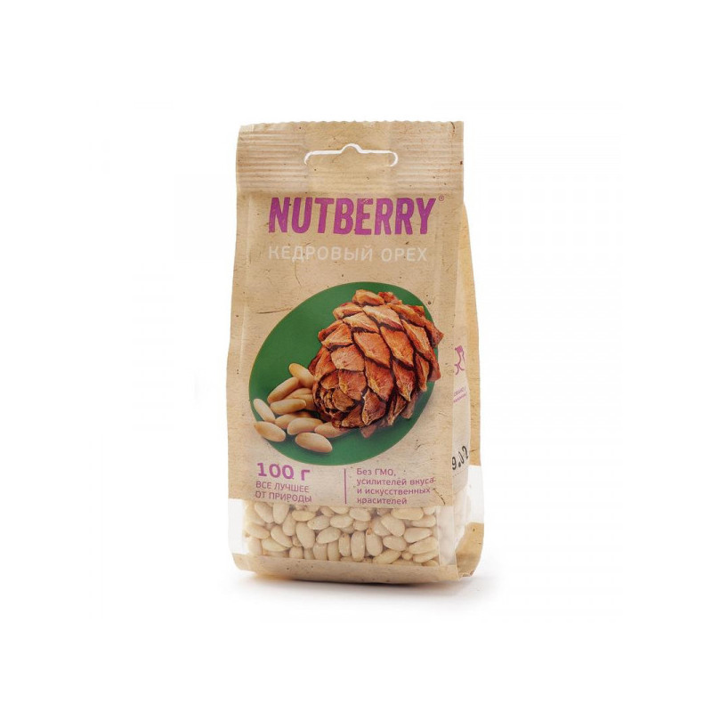 Орехи Nutberry кедровый орех, 100г