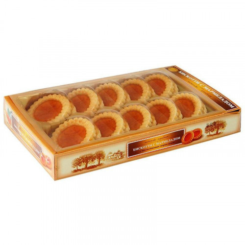 Печенье Бискотти с апельсиновым мармеладом 235 грамм