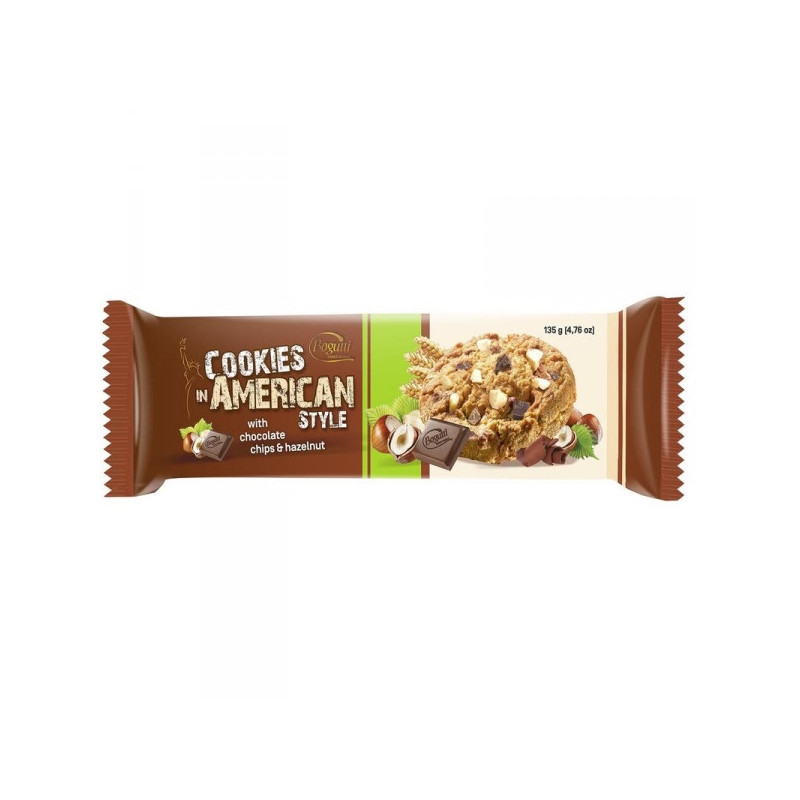 Печенье American Cookies шоколад и орех 135 грамм