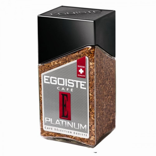Кофе растворимый Egoiste Platinum 100 грамм стекло