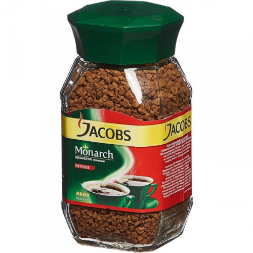 Кофе растворимый Jacobs Monarch Intense 48 грамм стекло