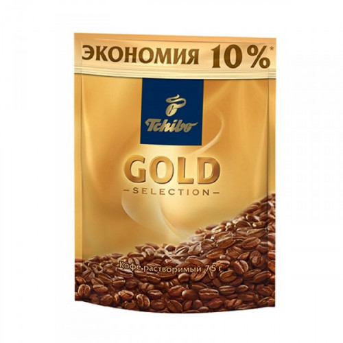 Кофе растворимый Tchibo Gold Selection 75 грамм
