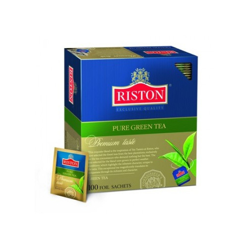 Чай Riston Premium taste зеленый 100 пакетиков
