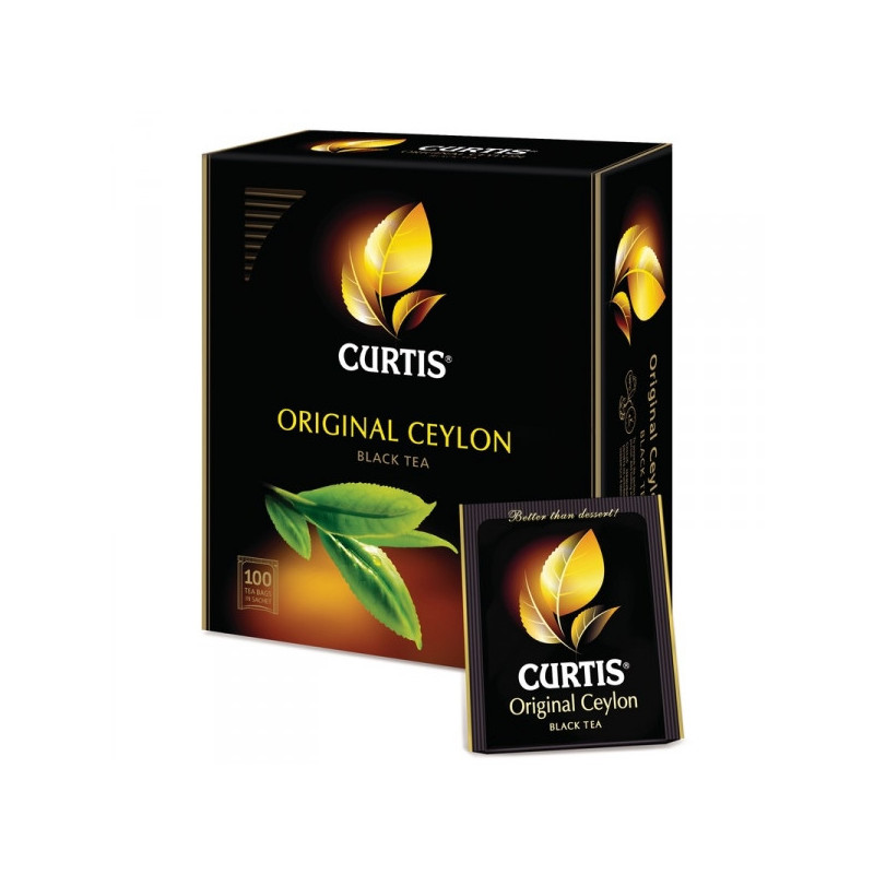 Чай Curtis Original Ceylon Tea черный 100 пакетиков